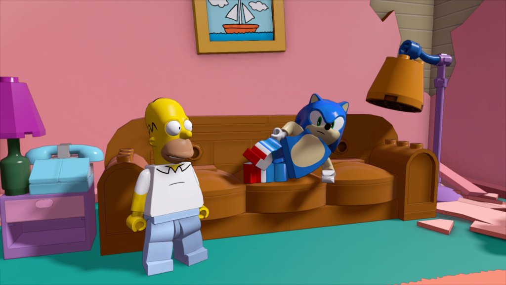 LEGO Dimensions Wave-SEGA_Sonic & Homer